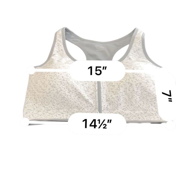 DANSKIN  sport bra size 3X - Picture 4 of 9